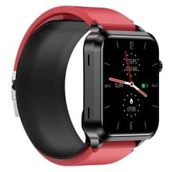 S11 Air-Cushion Blood Pressure Wellness Smart Watch - variant red