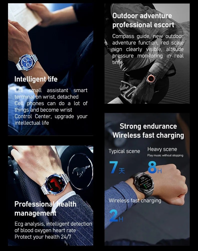 S59 Round Calling Smart Watch - detail 02