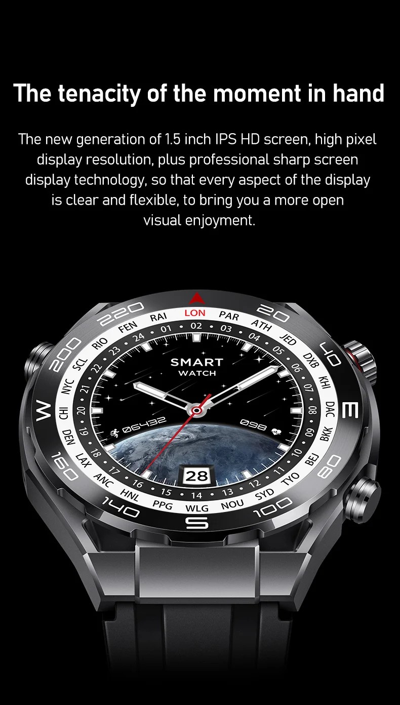 S59 Round Calling Smart Watch - detail 08