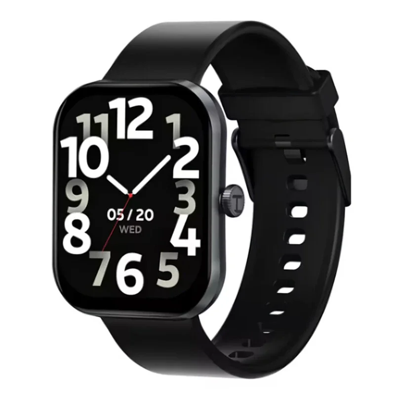 wearablemaster-s6-2-01-inch-smart-watch-voice-assistant-sos-ip68-gallery-01 S6 2.01-Inch HD Smart Watch with Bluetooth Calling, Voice Assistant, SOS, IP68 and 20-Day Battery Life - Image 1