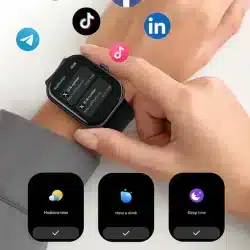 S6 2.01-Inch HD Smart Watch with Bluetooth Calling, Voice Assistant, SOS, IP68 and 20-Day Battery Life - Image 5