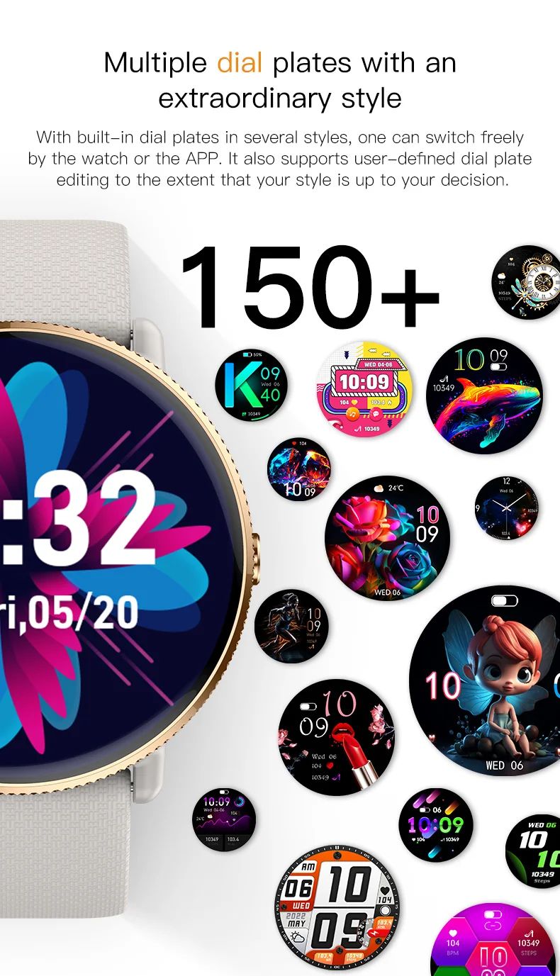 S61 Women's AMOLED Calling Smart Watch - detail 05