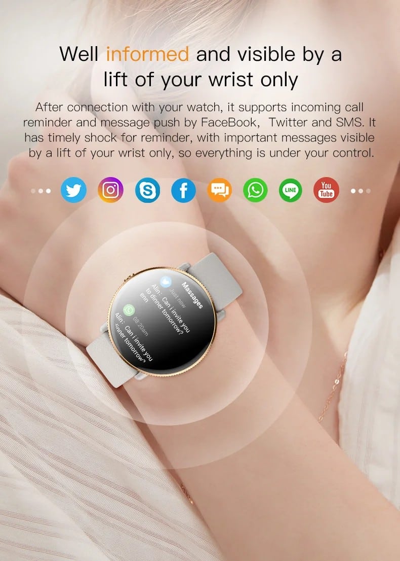 S61 Women's AMOLED Calling Smart Watch - detail 12
