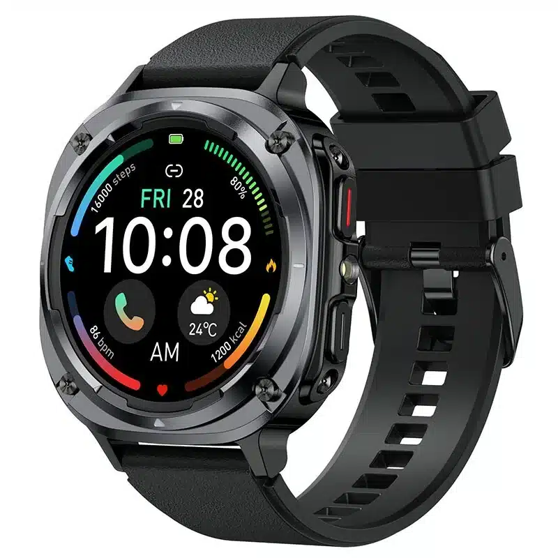 wearablemaster-s90-1-39-inch-hd-voice-assistant-smart-watch-ipx8-gallery-01 S90 1.39-Inch HD Smart Watch with Voice Assistant, Bluetooth Calling, IPX8 and 430mAh Battery - Image 1