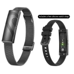 Smart Bracelet for Couples, Screen-Free Health & Activity Tracker with 170+ Sports Modes, Partner Vibration & LED Alerts, Steel & Silicone Straps | MX520-WearableMaster