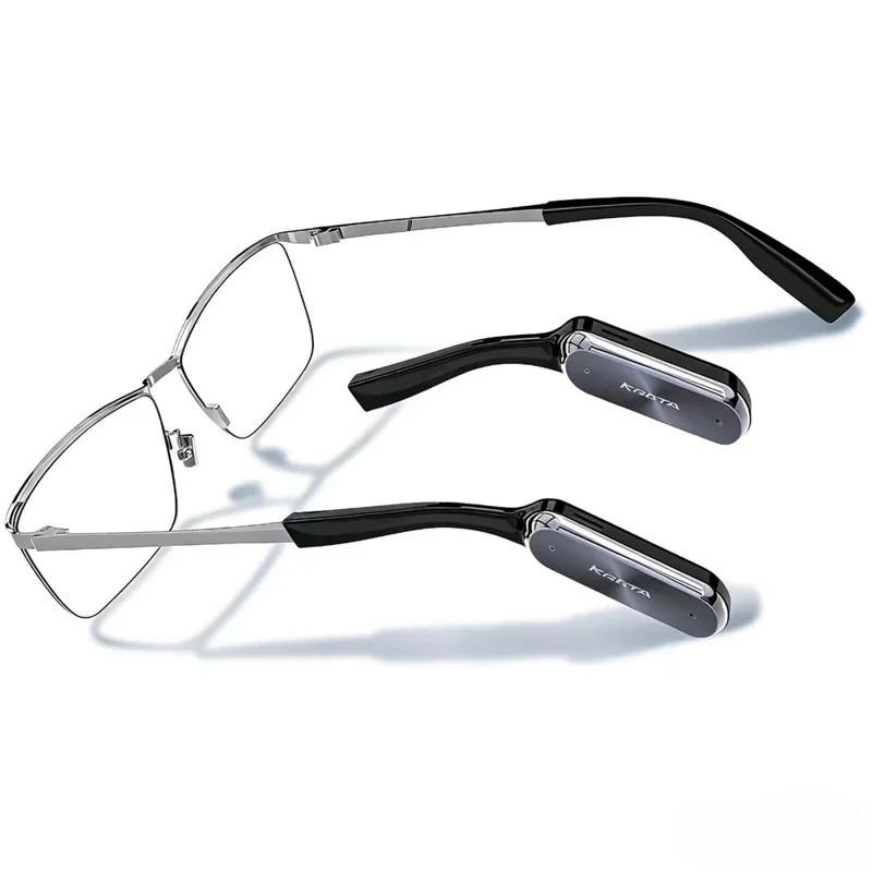 wearablemaster smart glasses ai translator ultra lightweight titanium frame bluetooth compatible headphones smart e gallery 01 E01 smart glasses product image