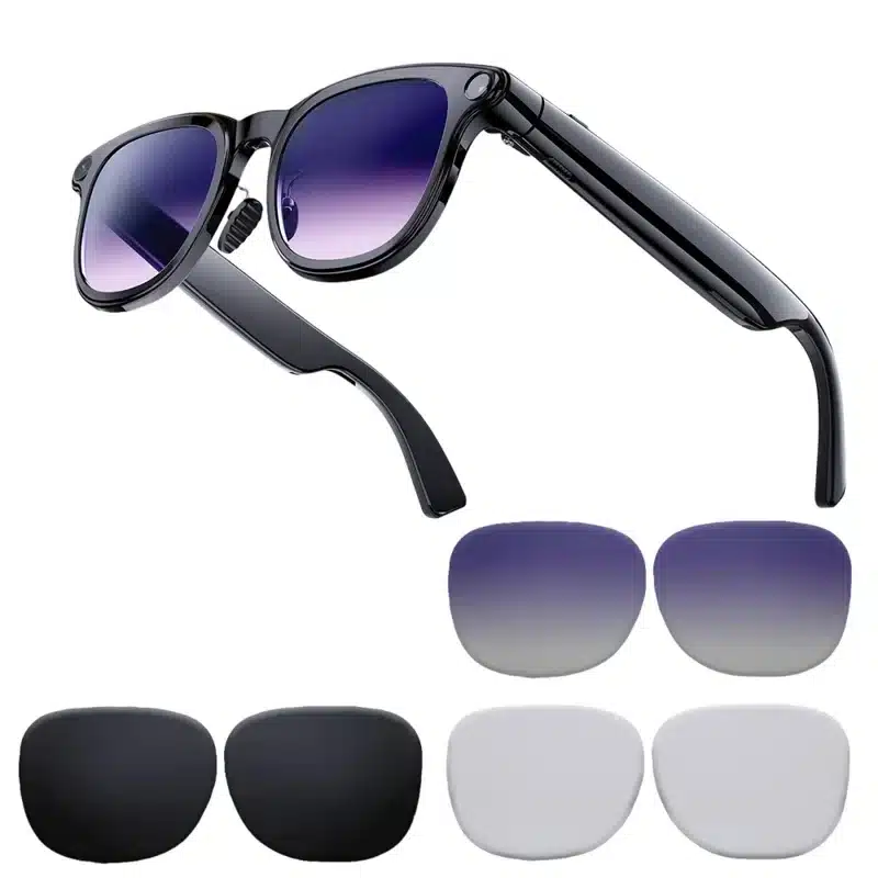 wearablemaster smart glasses with camera ai real time translation bluetooth compatible calling video recording eyew gallery 01 A2 smart glasses product image