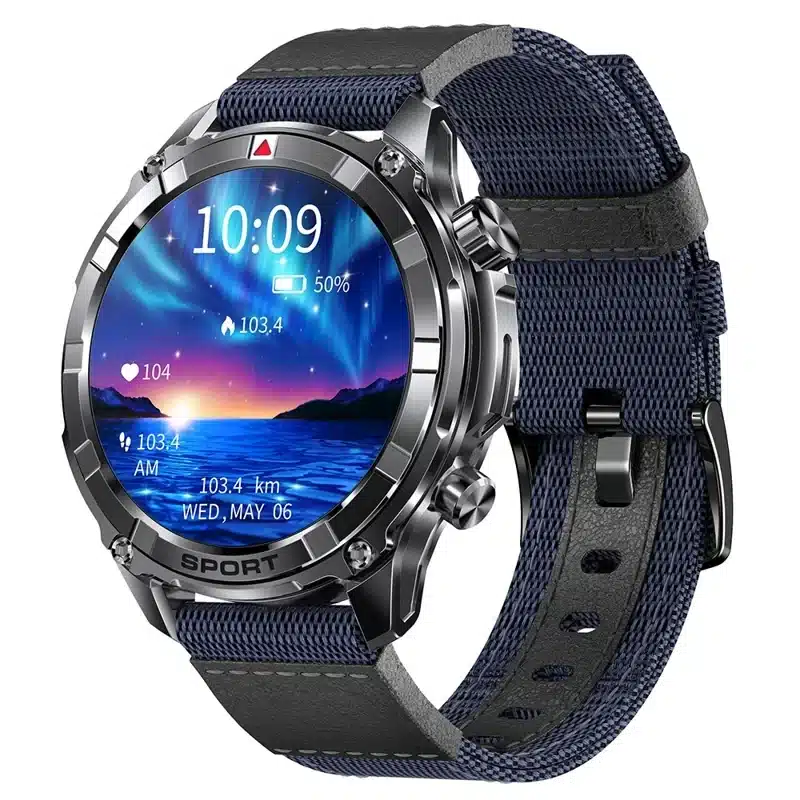 wearablemaster smart watch 1 52 inch hd screen health monitor outdoor sports fitness tracker nylon strap i116 wearablemaster i116 wearablemaster gallery 01 I116 smart watch product image