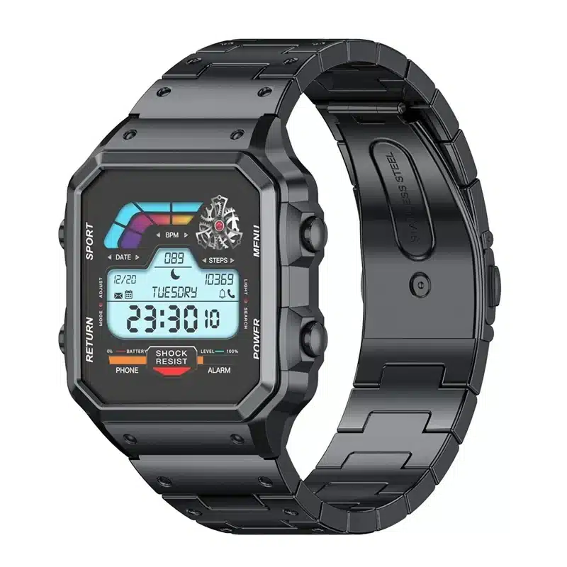 wearablemaster smart watch 1 54 inch health monitor bluetooth compatible call fitness tracker multi sport modes wristwatch aw38 weara aw38 wearablemaster gallery 01 AW38 smart watch product image
