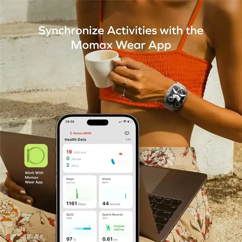 1-Wear Curvex smart watch product detail 10