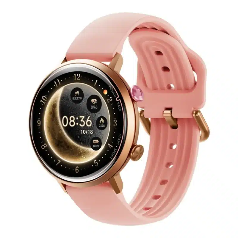 wearablemaster smart watch for women 1 32 inch amoled screen health tracking 5 atm waterproof fitness tracker w2 wearablemaster w2 wearablemaster gallery 01 W2 smart watch product image