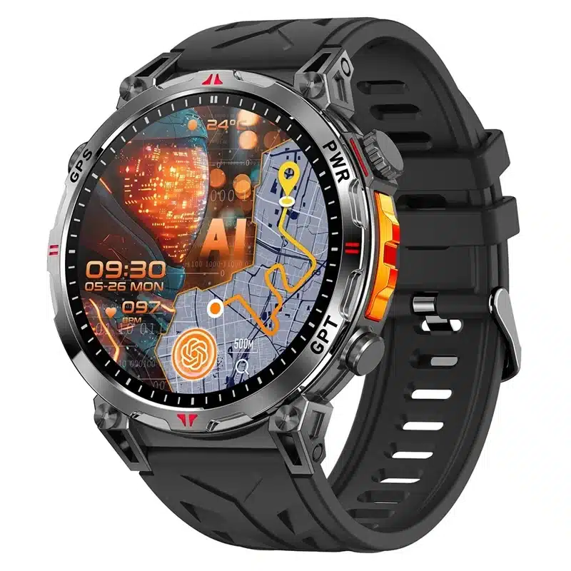 wearablemaster smart watch gps positioning chatgpt sports heart rate multi function health monitoring wearable watch kc93 wearablemas kc93 wearablemaster gallery 01 KC93 smart watch product image