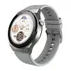 Silver Case / Grey Silicone Strap