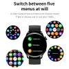 Black Case / Black Silicone Strap