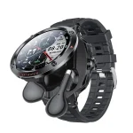 Smart Watch with TWS Earbuds, 2-in-1 Bluetooth-Compatible Smartwatch with Charging Box, 1.46 inch HD Display, NFC | IO50-WearableMaster