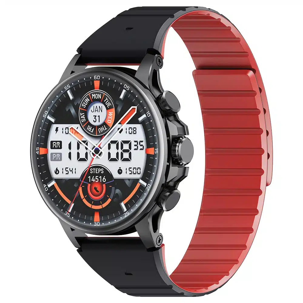 wearablemaster smartwatch 1 6 inch amoled screen 100 sports modes ip68 waterproof health sleep monitoring bluetooth calling 100 watch faces holo ultra wearablemaster gallery 01 Holo Ultra smart watch product image