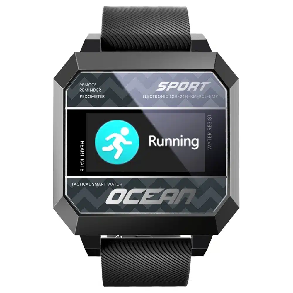wearablemaster smartwatch fitness tracker ocean 2 wearablemaster gallery 01 Ocean 2 smart watch product image