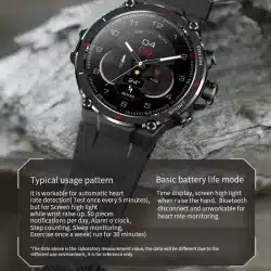 HM03 smart watch feature detail
