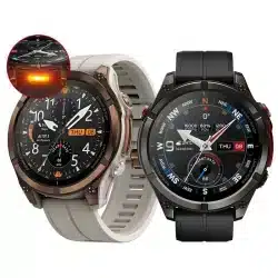 Stratos 4 Pro GPS smart watch in Black and Bronze