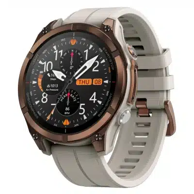Stratos 4 Pro GPS smart watch in Bronze, shown at a three-quarter angle