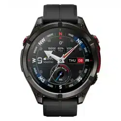 Stratos 4 Pro GPS smart watch in Black, front view