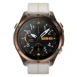 Stratos 4 Pro GPS smart watch in Bronze, front view