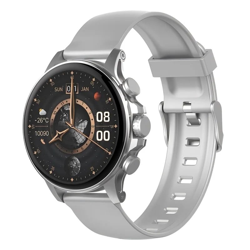 SW01 LDNIO Smart Watch with 1.58-Inch AMOLED Display, Bluetooth Calling, Zinc Alloy Case, 360mAh Battery and 100+ Sports Modes - gallery-01 SW01 Smart Watch - gallery 01