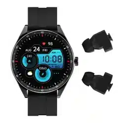 T23 1.39-Inch Smart Watch with 2-in-1 TWS Earbuds, Voice Assistant, Bluetooth Calling and 360 × 360 Display - Image 3
