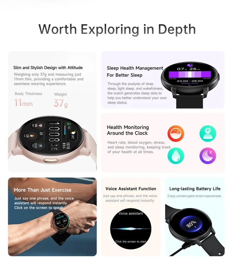T6 Smart Watch - detail 02