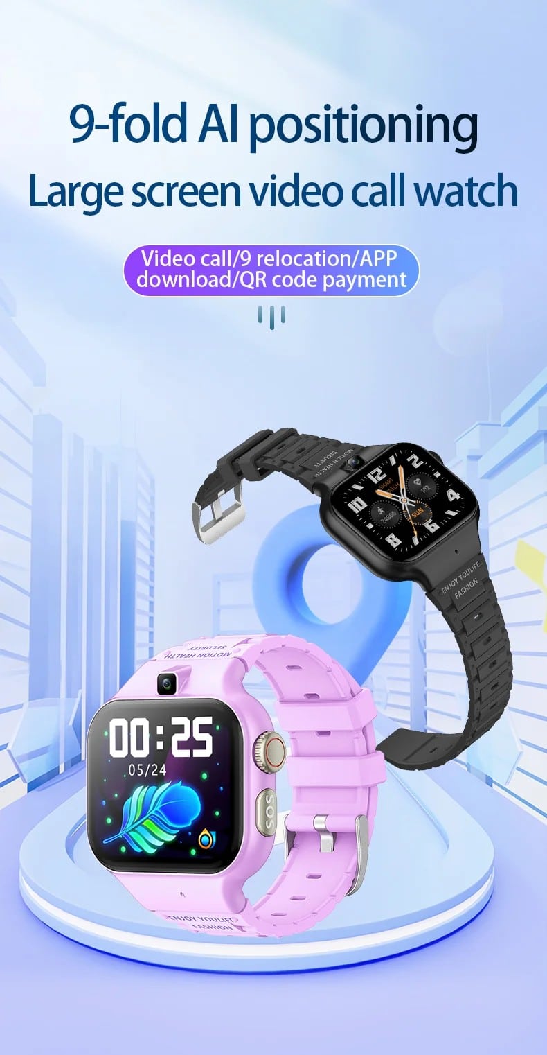 T8 4G Kids GPS Smart Watch - detail 01