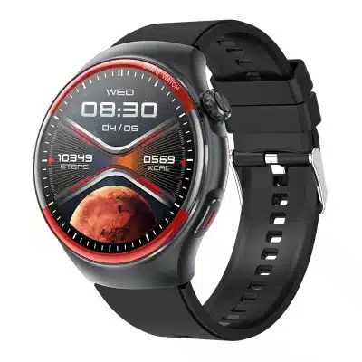 T82 1.43-Inch AMOLED Smart Watch with Bluetooth Calling, 540mAh Battery, SOS, NFC and IP68 Protection