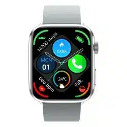 T92 1.85-Inch HD Smart Watch with SOS, HRV, Bluetooth Calling, IP68 and Glucose Trend Reference - Image 7