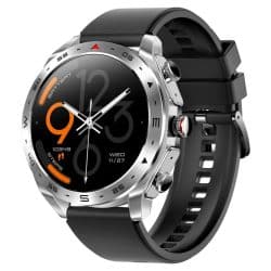T95 Smart Watch with TWS Earphones - variant silver