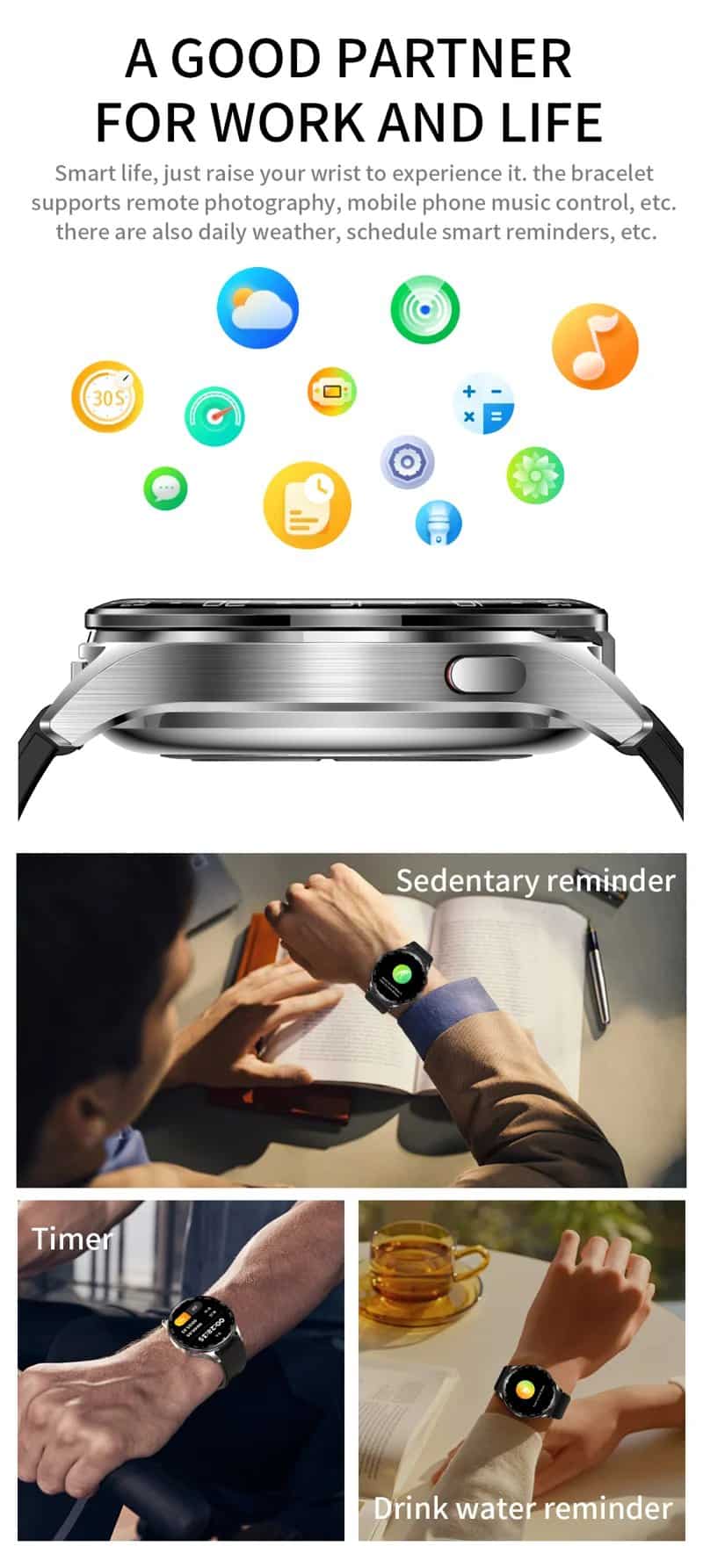 T97 2-in-1 Smart Watch and Earbuds - detail 18