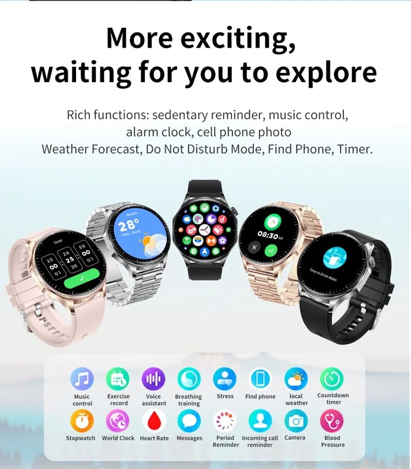 T98 AMOLED Smart Watch with TWS Earbuds - detail 22