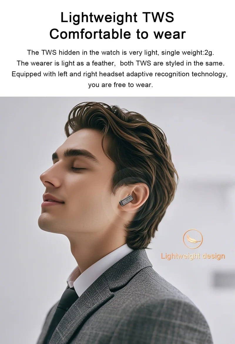 T99 Smart Watch with TWS Earbuds - detail 05
