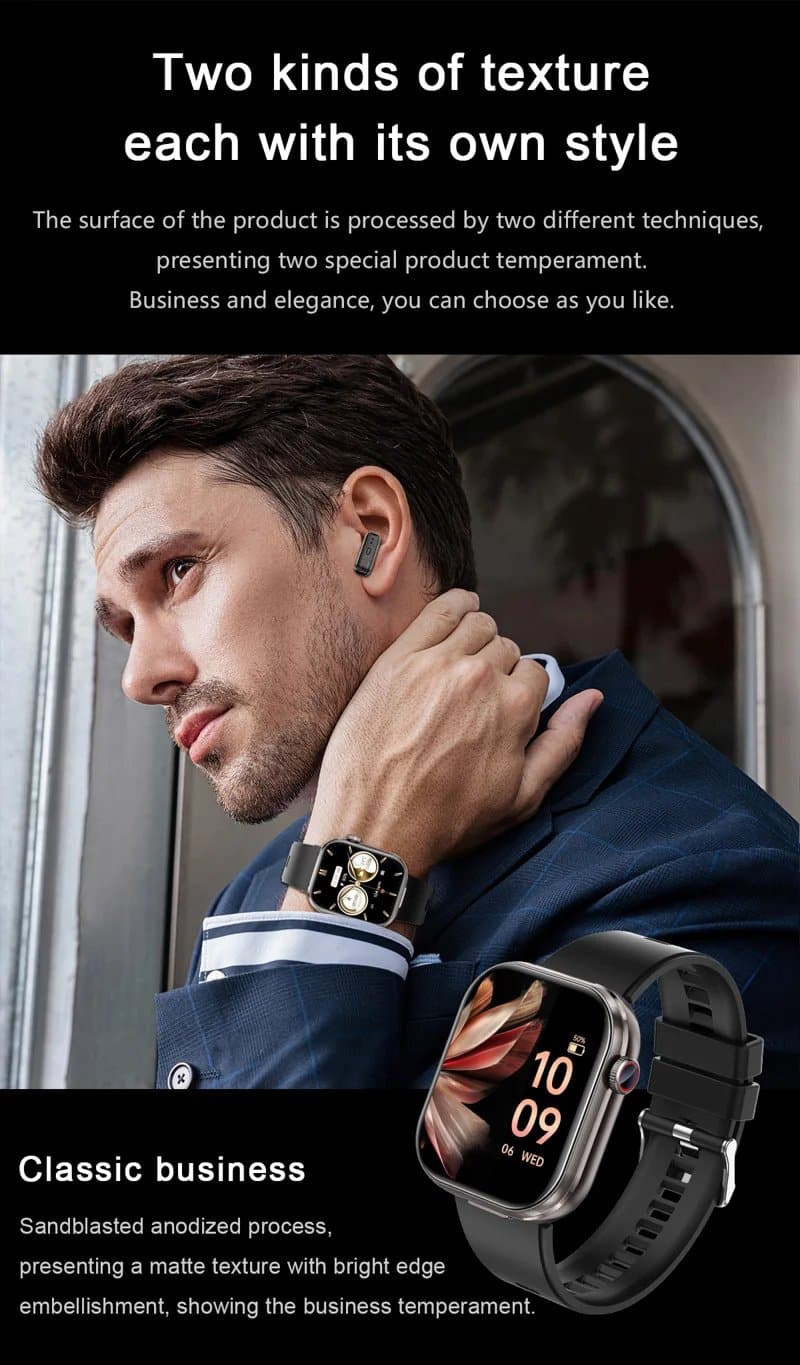 T99 Smart Watch with TWS Earbuds - detail 11