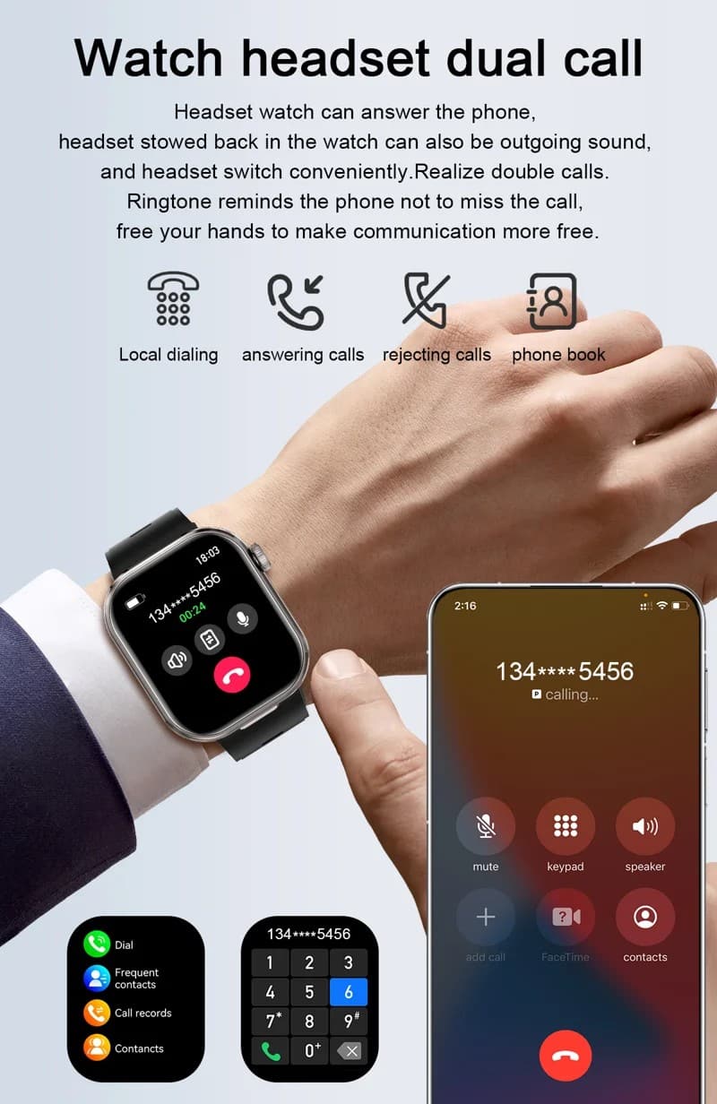 T99 Smart Watch with TWS Earbuds - detail 15