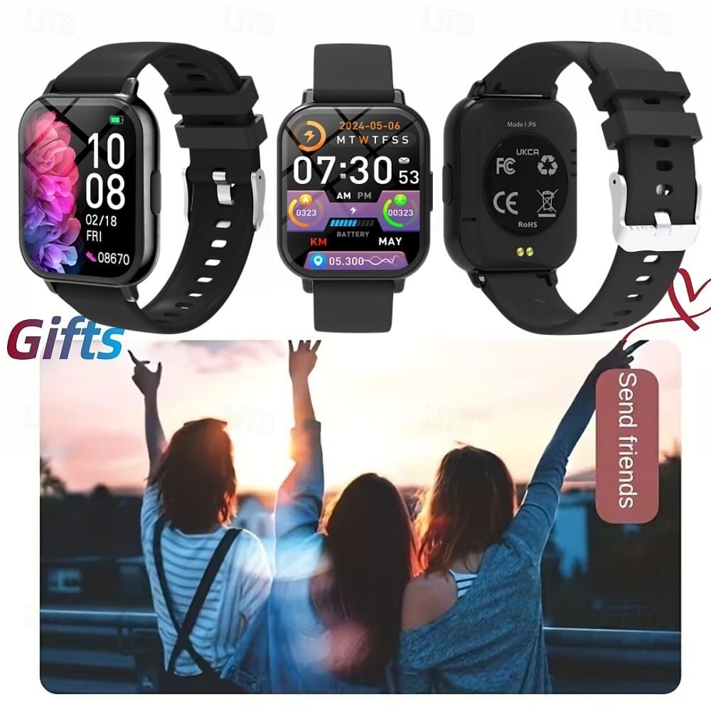 P6 TFT Bluetooth Calling Smart Watch - detail 01