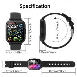 P6 TFT Bluetooth Calling Smart Watch - gallery 13