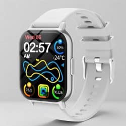 P6 TFT Bluetooth Calling Smart Watch - variant silver