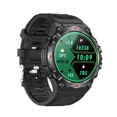 TG02 1.43-Inch AMOLED GPS Outdoor Smart Watch with Compass, Altimeter, Barometer and 500mAh Battery