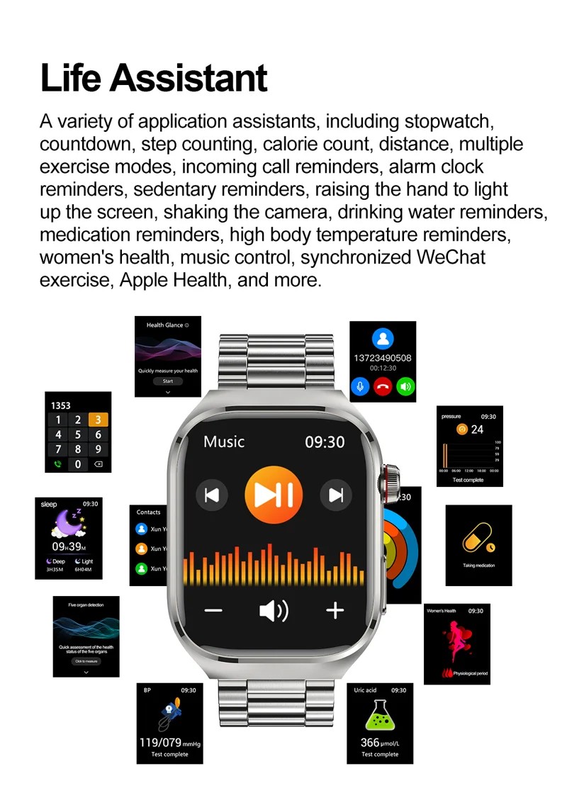 TK16 AMOLED Bluetooth Calling Smart Watch - detail 26