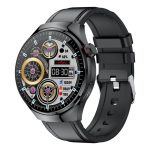 TK26Pro AMOLED Smart Watch with 1.43-Inch 466×466 Display, Leather Strap, Bluetooth 5.2 Calling, Multi-Sport Tracking, 380mAh Battery and IP68 Protection