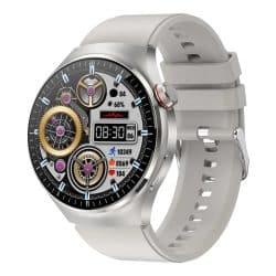 TK26Pro Silicone Strap AMOLED Smart Watch - variant grey