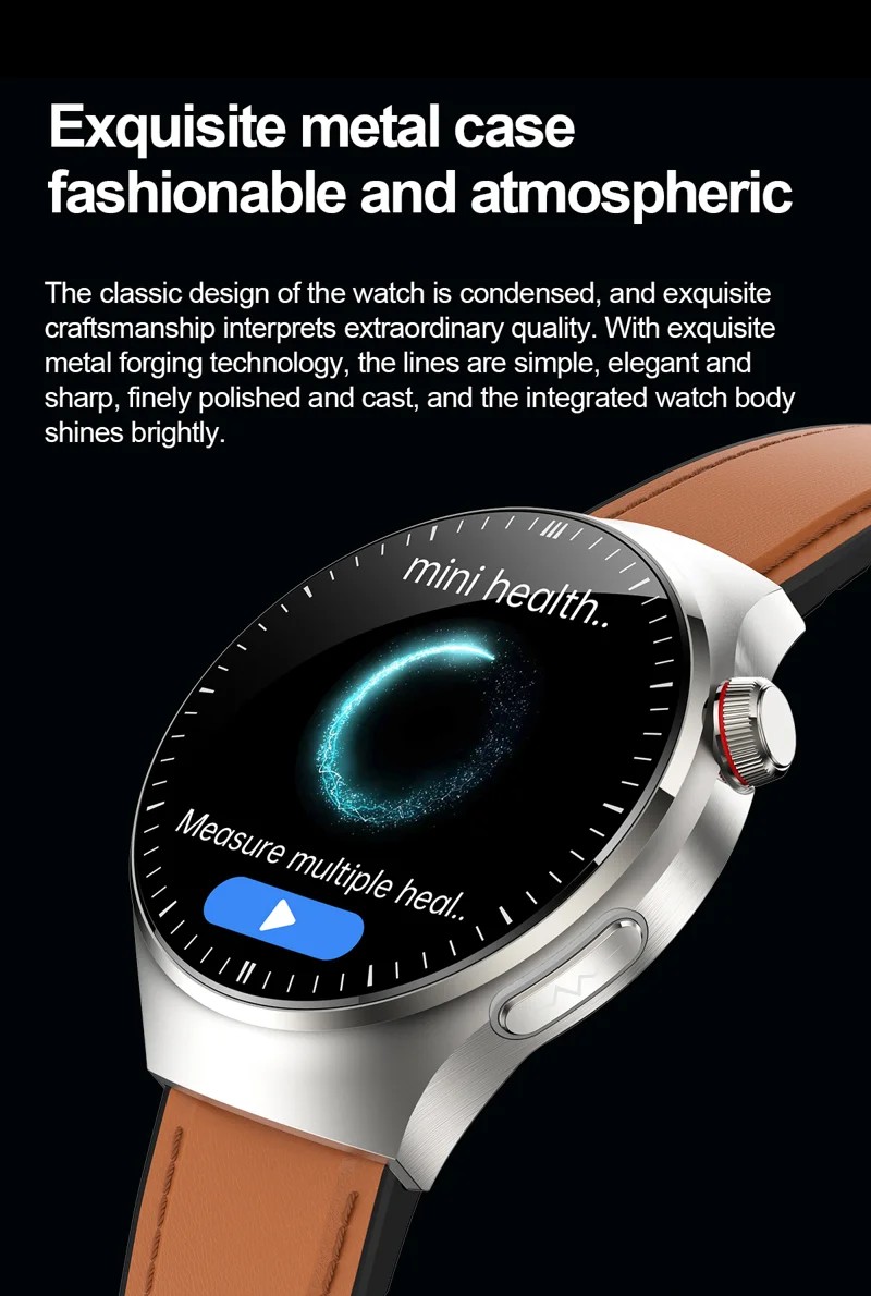 TK26Pro Steel Strap AMOLED Smart Watch - detail 04