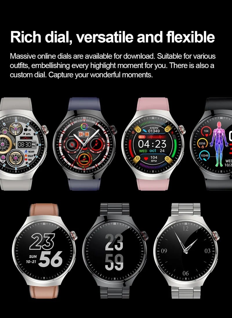 TK26Pro Steel Strap AMOLED Smart Watch - detail 06
