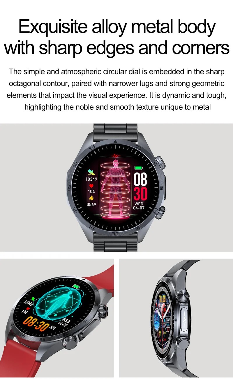 TK29 AMOLED Wellness Smart Watch - detail 04