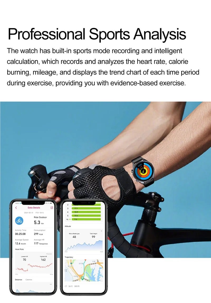 TK29 AMOLED Wellness Smart Watch - detail 29