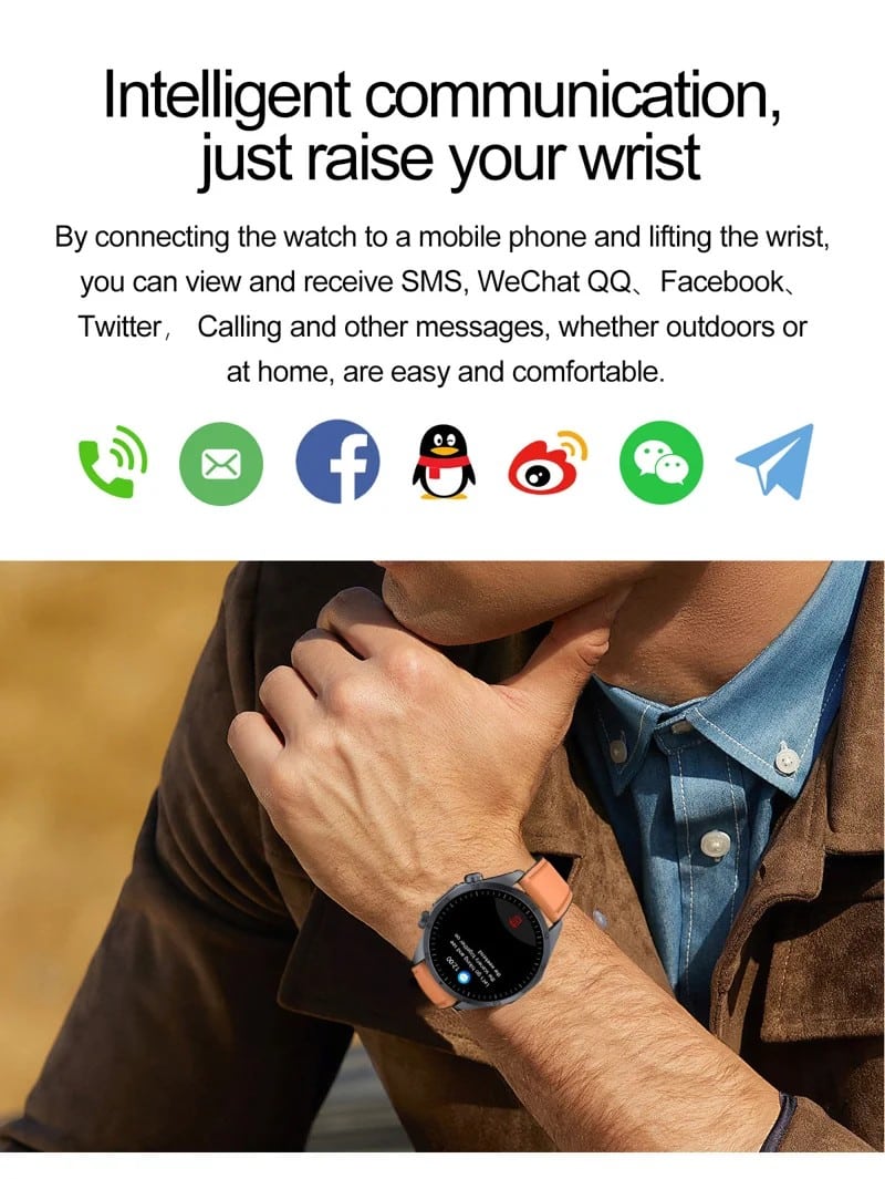 TK29 AMOLED Wellness Smart Watch - detail 31